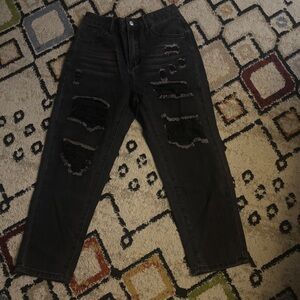 SHEIN Black Casual Jeans (Petite Medium)